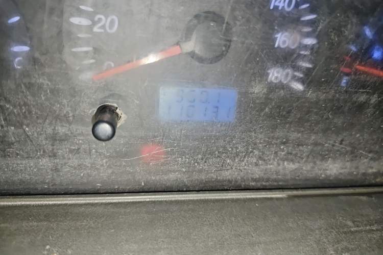 Used Wuling Zhiguang 2008 1.0L Standard Version Odometer Close Up