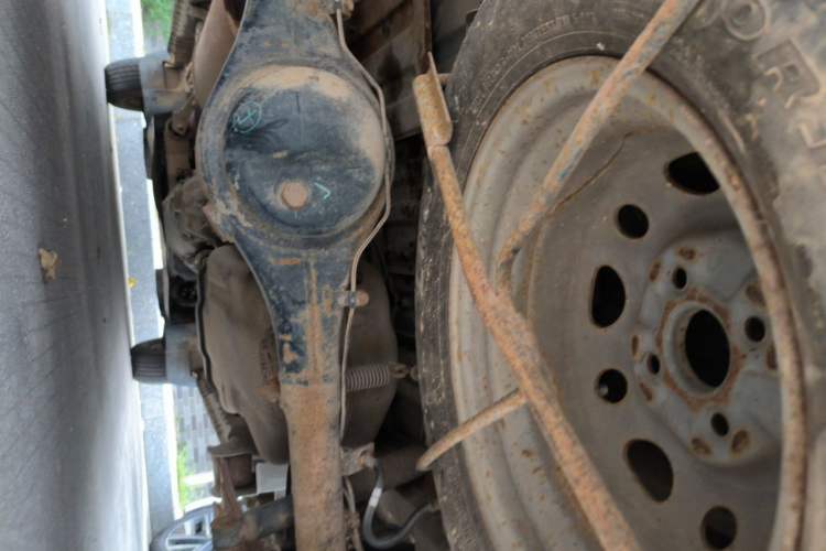Used Wuling Zhiguang 2010 1.0L New Version Practical Short-Body L2Y Chassis Rear