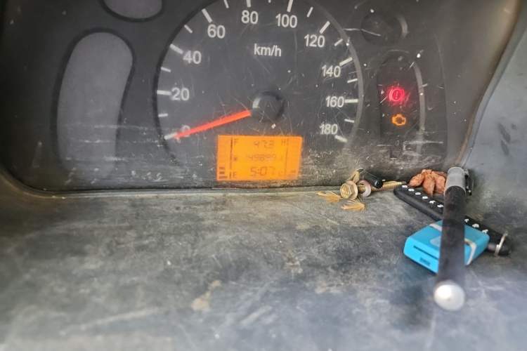 Used Wuling Zhiguang 2010 1.0L Liye Edition Odometer Close Up