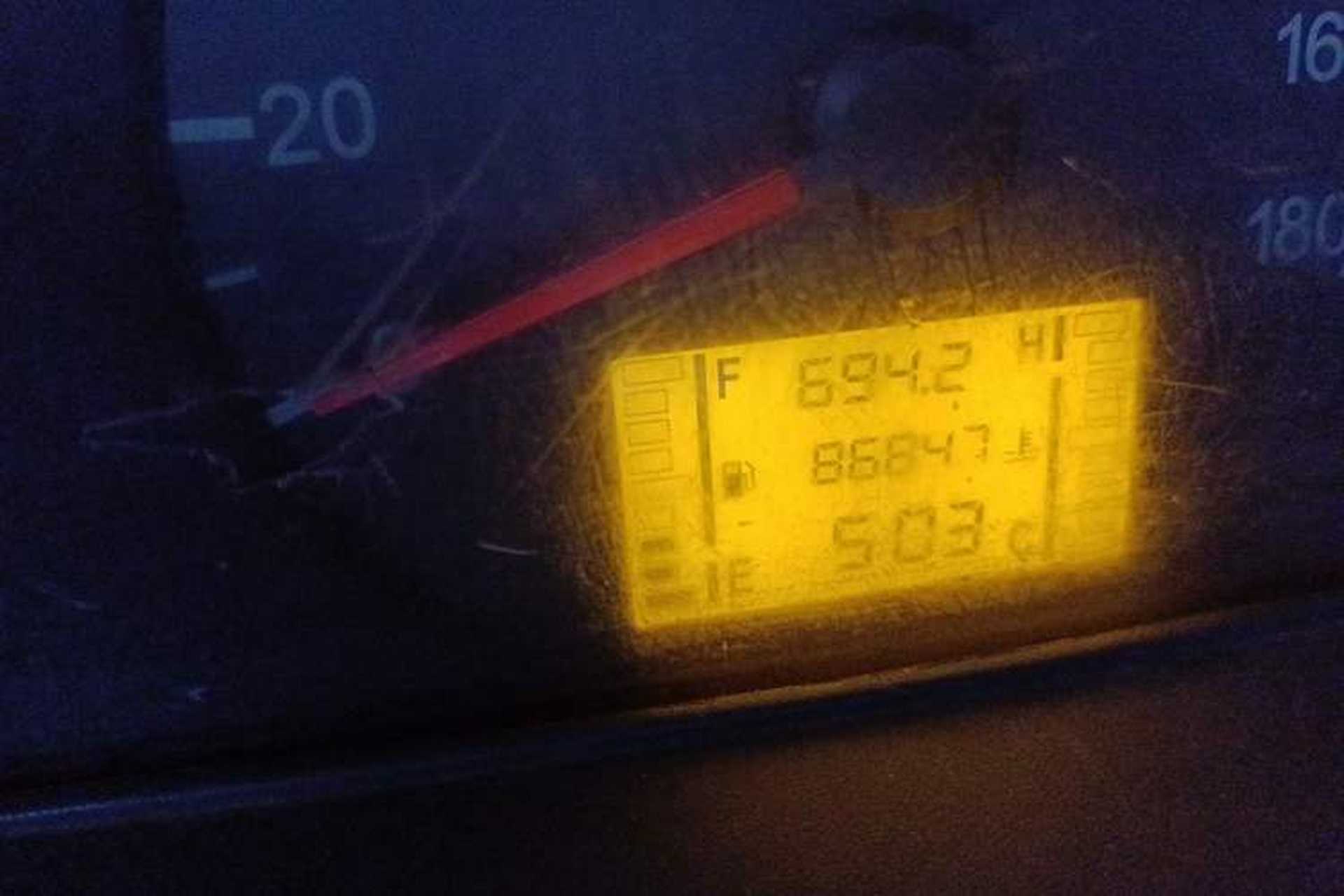 Used Wuling Zhiguang 2010 1.0L Liye Edition Odometer Close Up