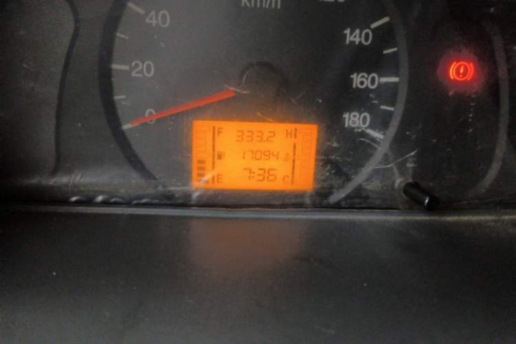 Used Wuling Zhiguang 2010 1.0L Liye Edition Odometer Close Up