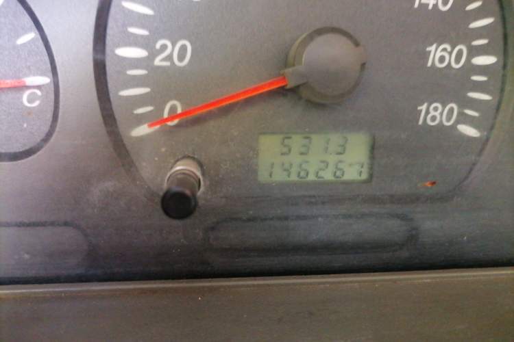 Used Wuling Zhiguang 2010 1.0L Liye Edition Odometer Close Up