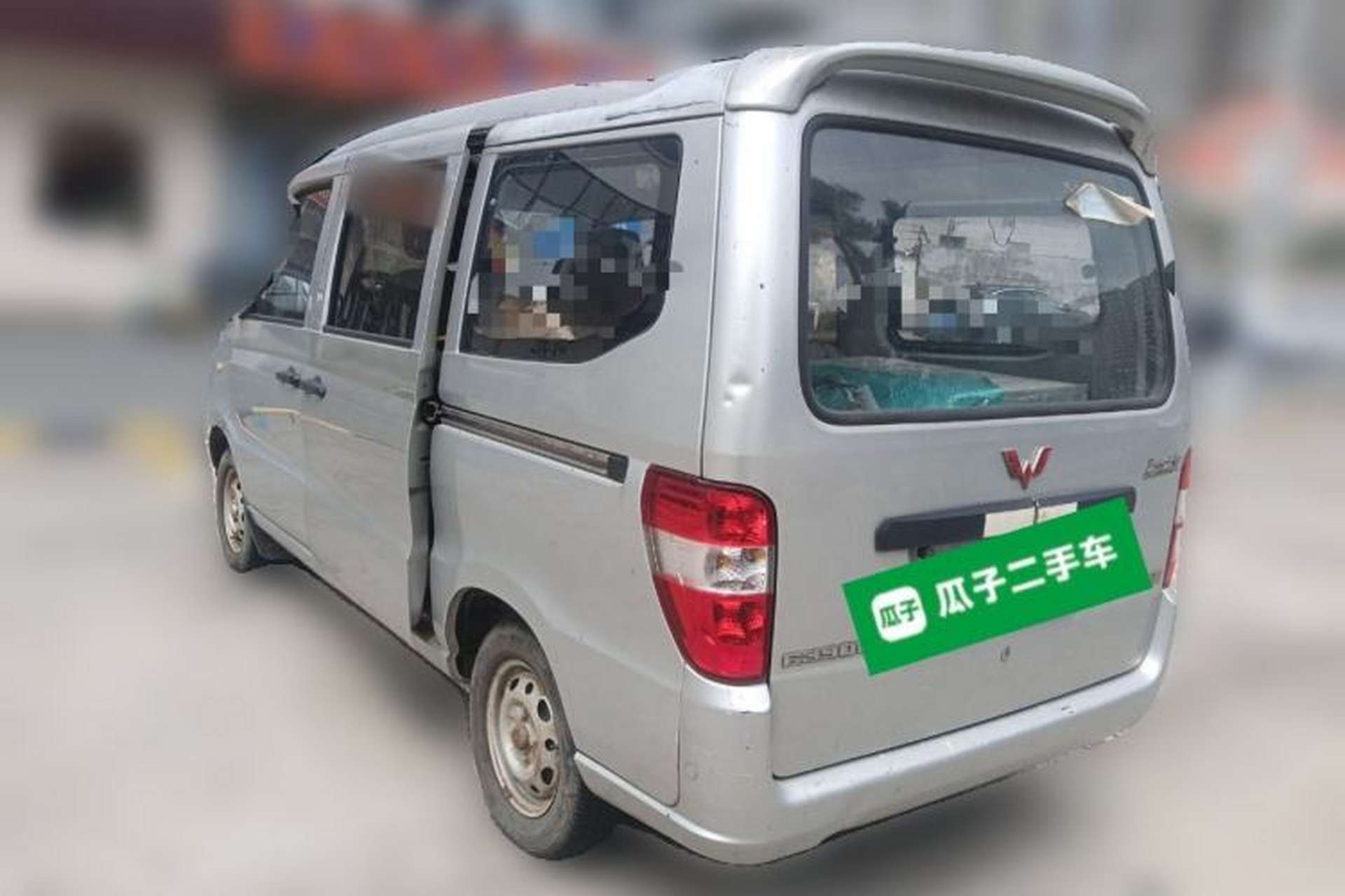 Used Wuling Zhiguang 2010 1.0L New Edition Practical Version with Extended Body L2Y Rear Left 45 Deg