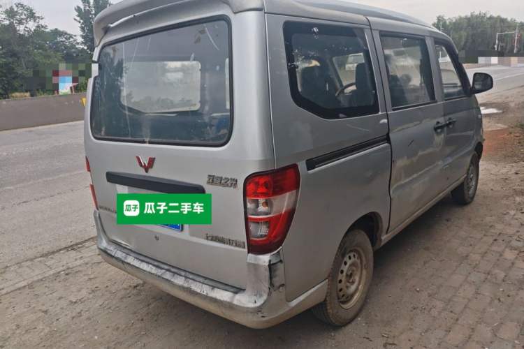 Used Wuling Zhiguang 2010 1.0L New Version Liye Style with Shorter Body Rear Right 45 Deg