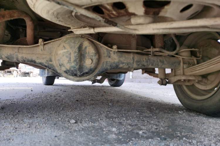 Used Wuling Zhiguang 2010 1.0L Base Version Chassis Rear