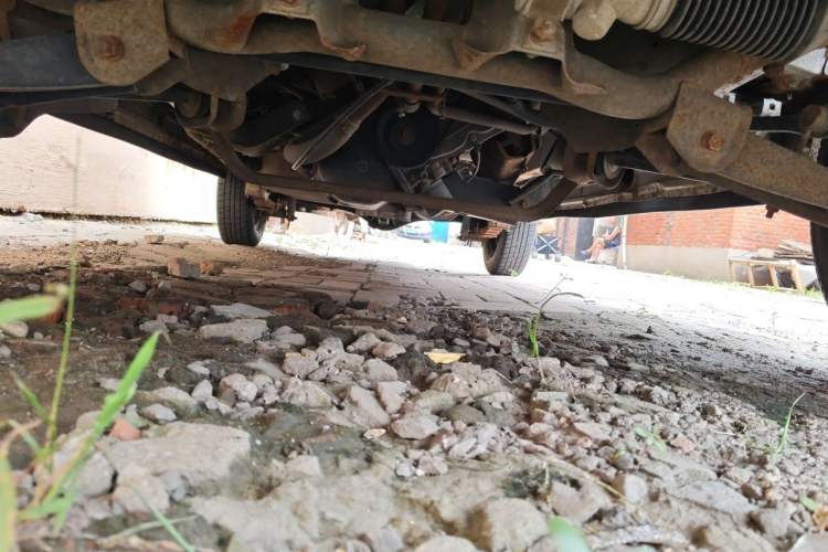 Used Wuling Zhiguang 2013 1.0L Practical Version Chassis Front