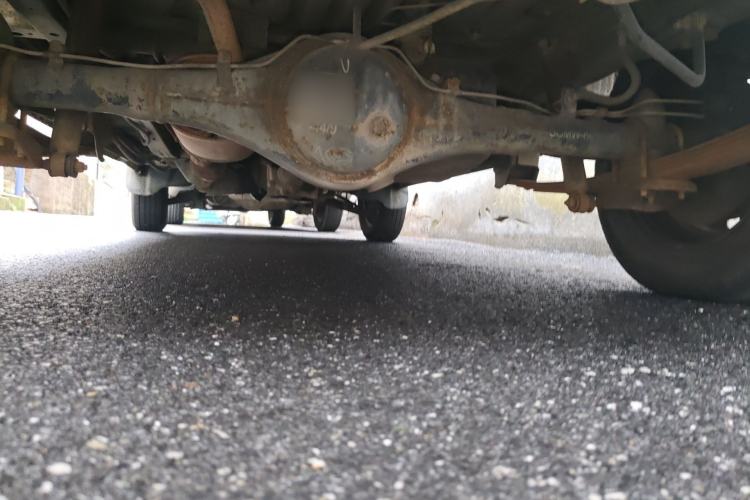 Used Wuling Zhiguang 2013 1.0L Practical Version Chassis Rear