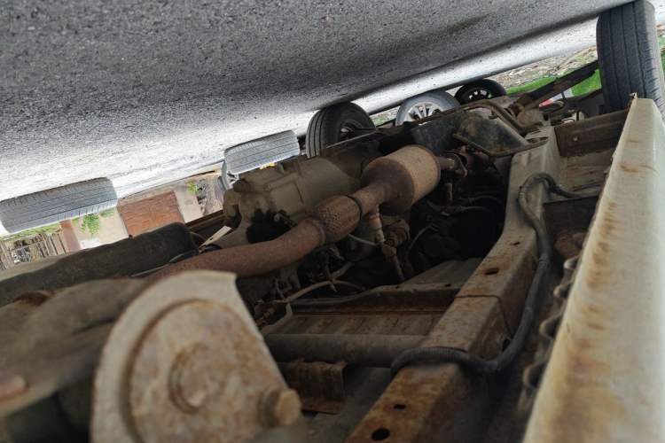 Used Wuling Zhiguang 2013 1.0L Practical Version Chassis Rear Left