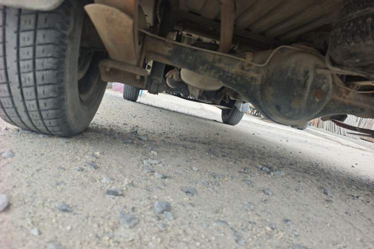 Used Wuling Zhiguang 2013 1.0L Practical Version Chassis Rear Left