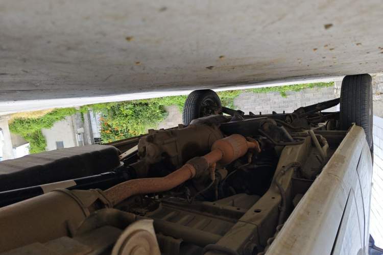 Used Wuling Zhiguang 2013 1.0L Practical Version Chassis Rear Left