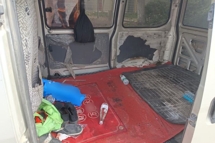 Used Wuling Zhiguang 2013 1.0L Practical Version Left Rear Seat