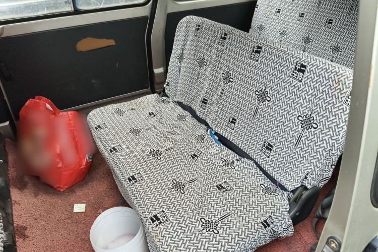 Used Wuling Zhiguang 2013 1.0L Practical Version Left Rear Seat