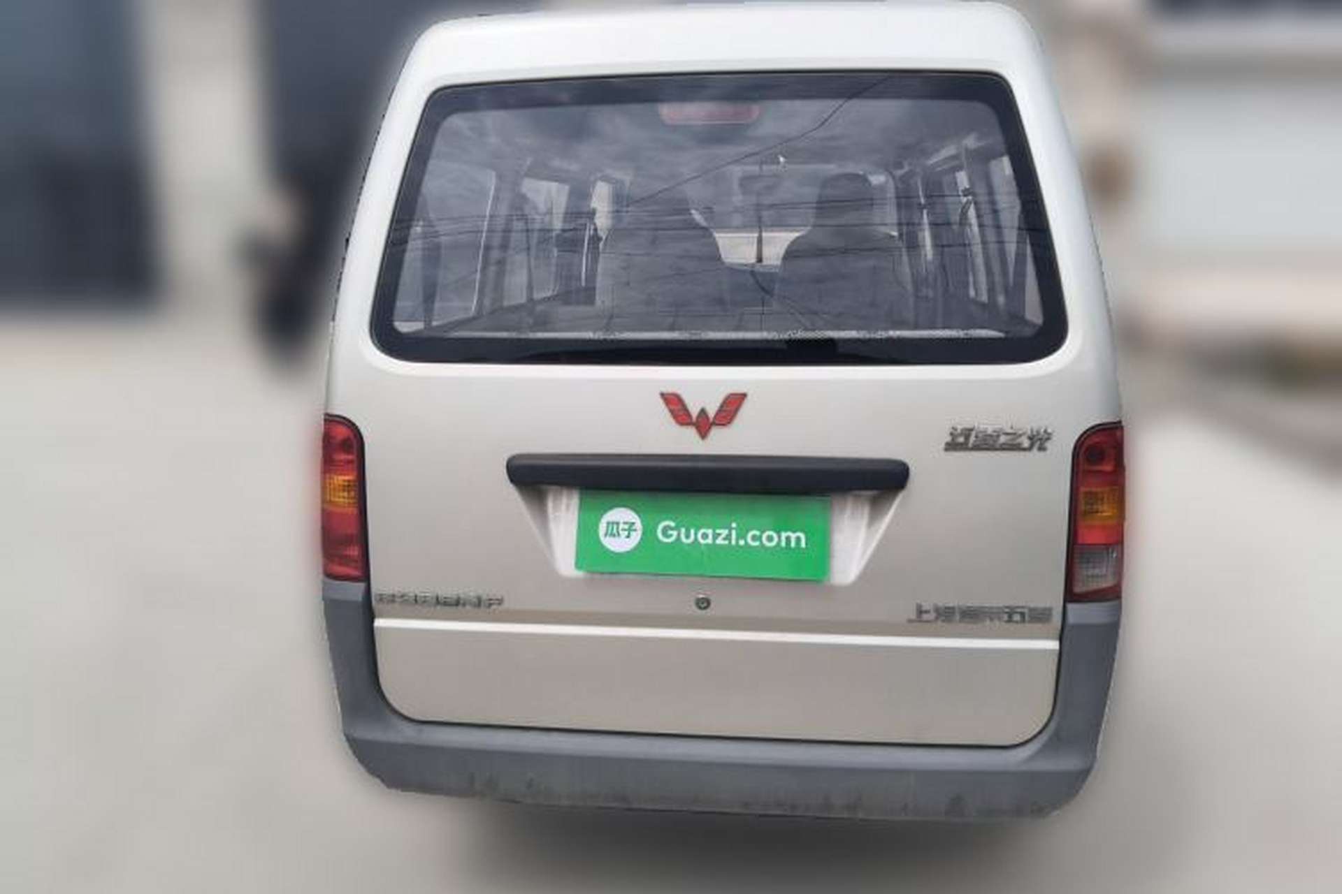 Used Wuling Zhiguang 2013 1.0L Practical Version Rear