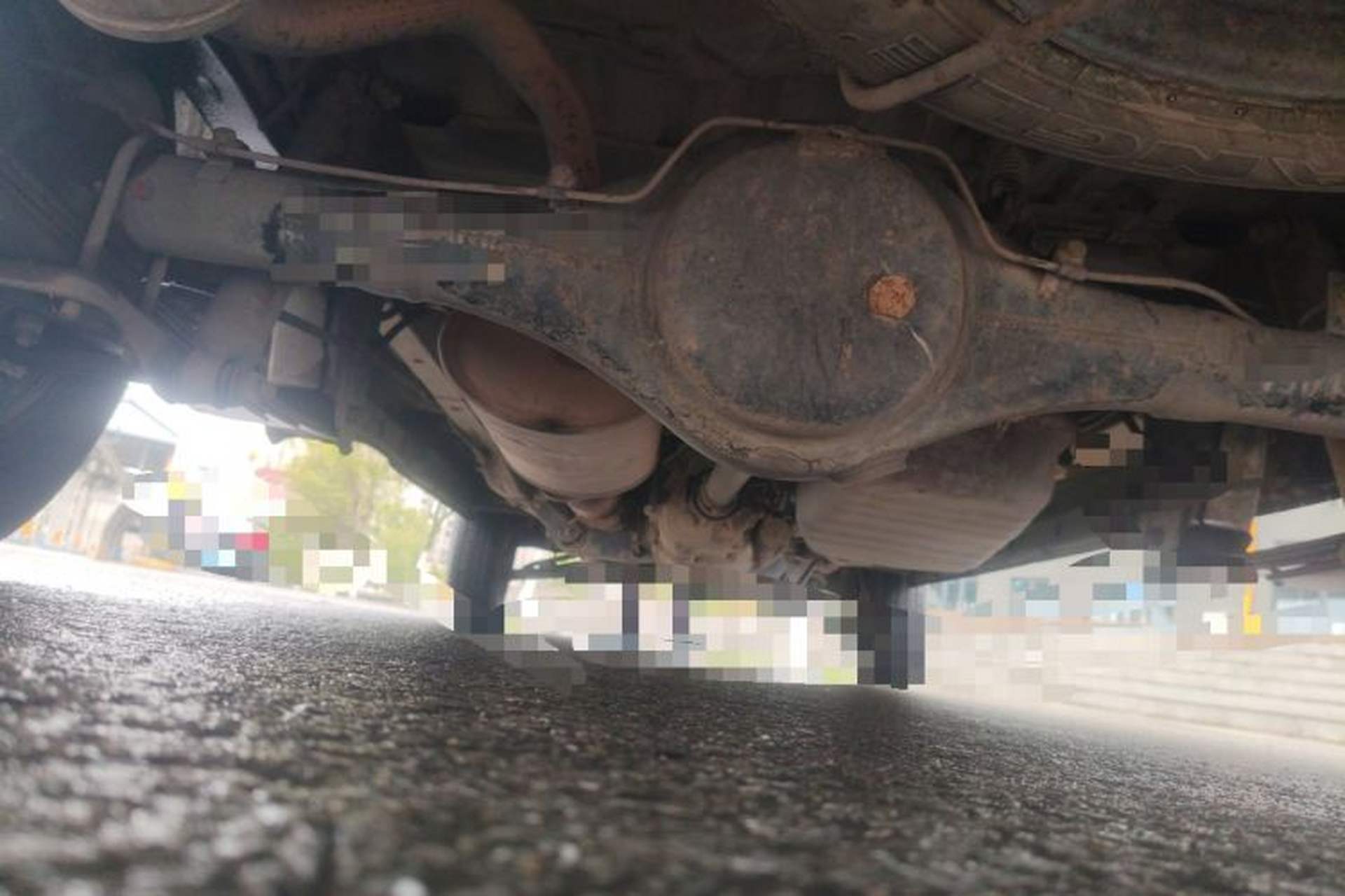 Used Wuling Zhiguang 2014 1.2L Extended Version LD6 Chassis Rear