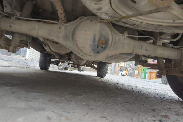 Used Wuling Zhiguang 2014 1.2L Extended Version LD6 Chassis Rear