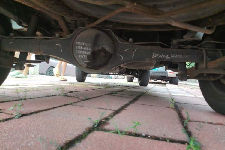 Used Wuling Zhiguang 2015 1.2L Standard Model LSI Chassis Rear
