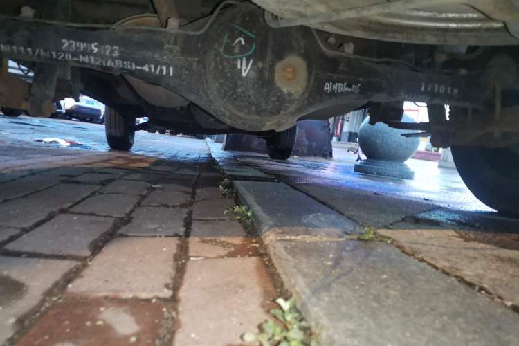 Used Wuling Zhiguang 2015 1.2L Practical LS-I Model Chassis Rear