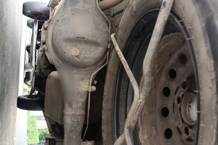 Used Wuling Zhiguang 2015 1.2L Practical LS-I Model Chassis Rear