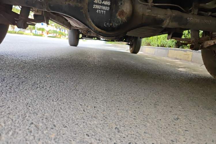 Used Wuling Zhiguang 2015 1.2L Practical LS-I Model Chassis Rear