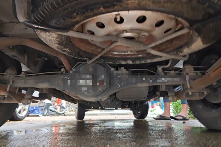 Used Wuling Zhiguang 2015 1.2L Practical LS-I Model Chassis Rear