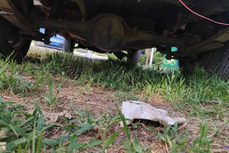 Used Wuling Zhiguang 2015 1.2L Practical LS-I Model Chassis Rear