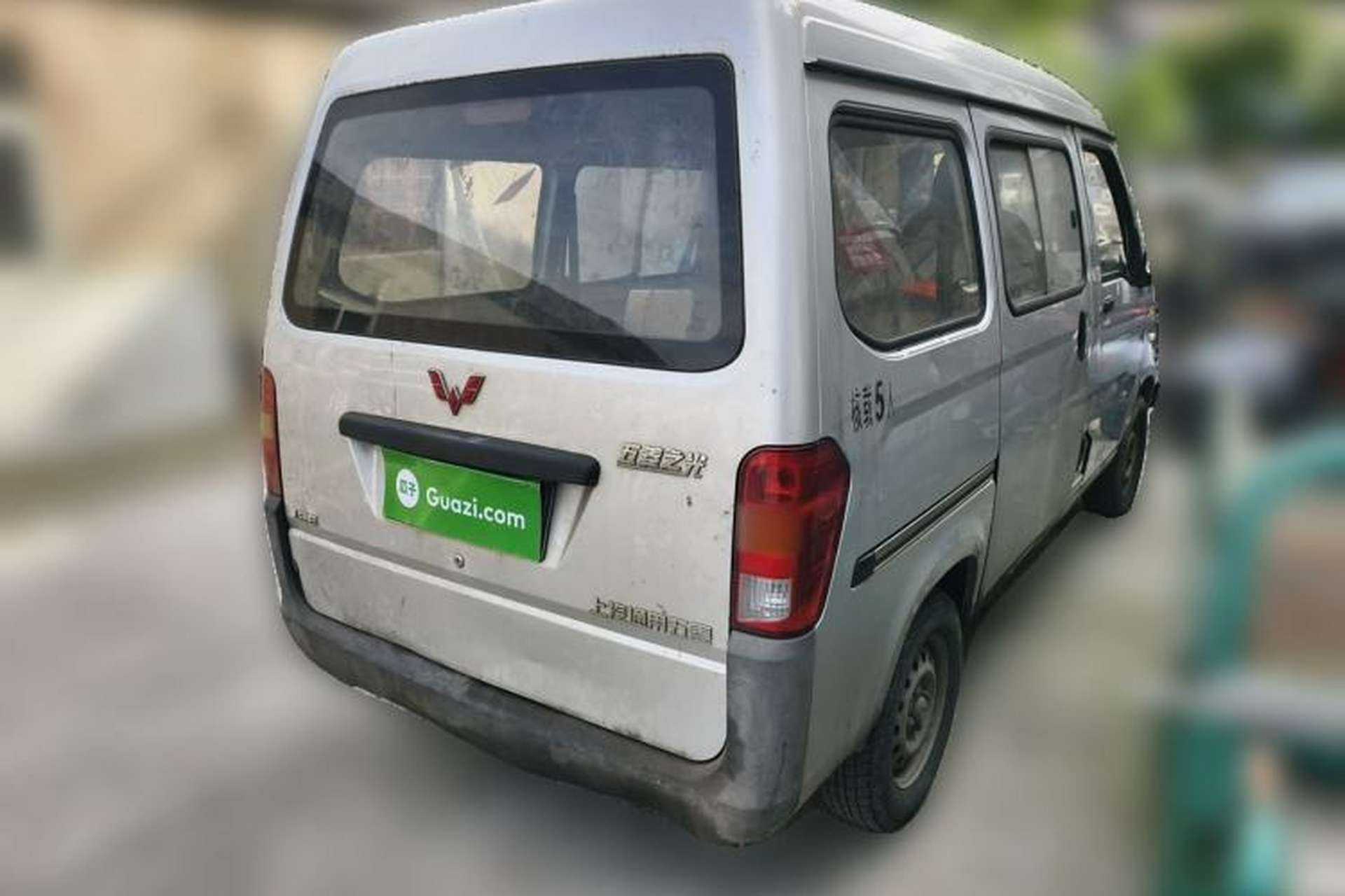Used Wuling Zhiguang 2015 1.2L Practical LS-I Model Rear Right 45 Deg
