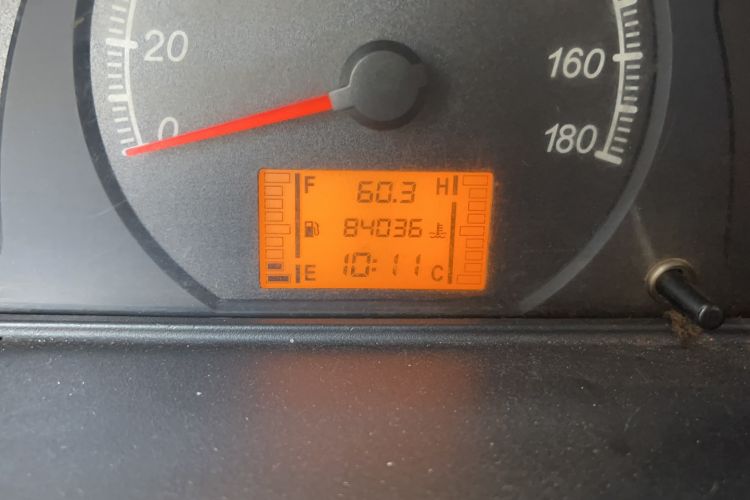 Used Wuling Zhiguang 2019 1.2L Van Utility Model 2 Seats Odometer Close Up