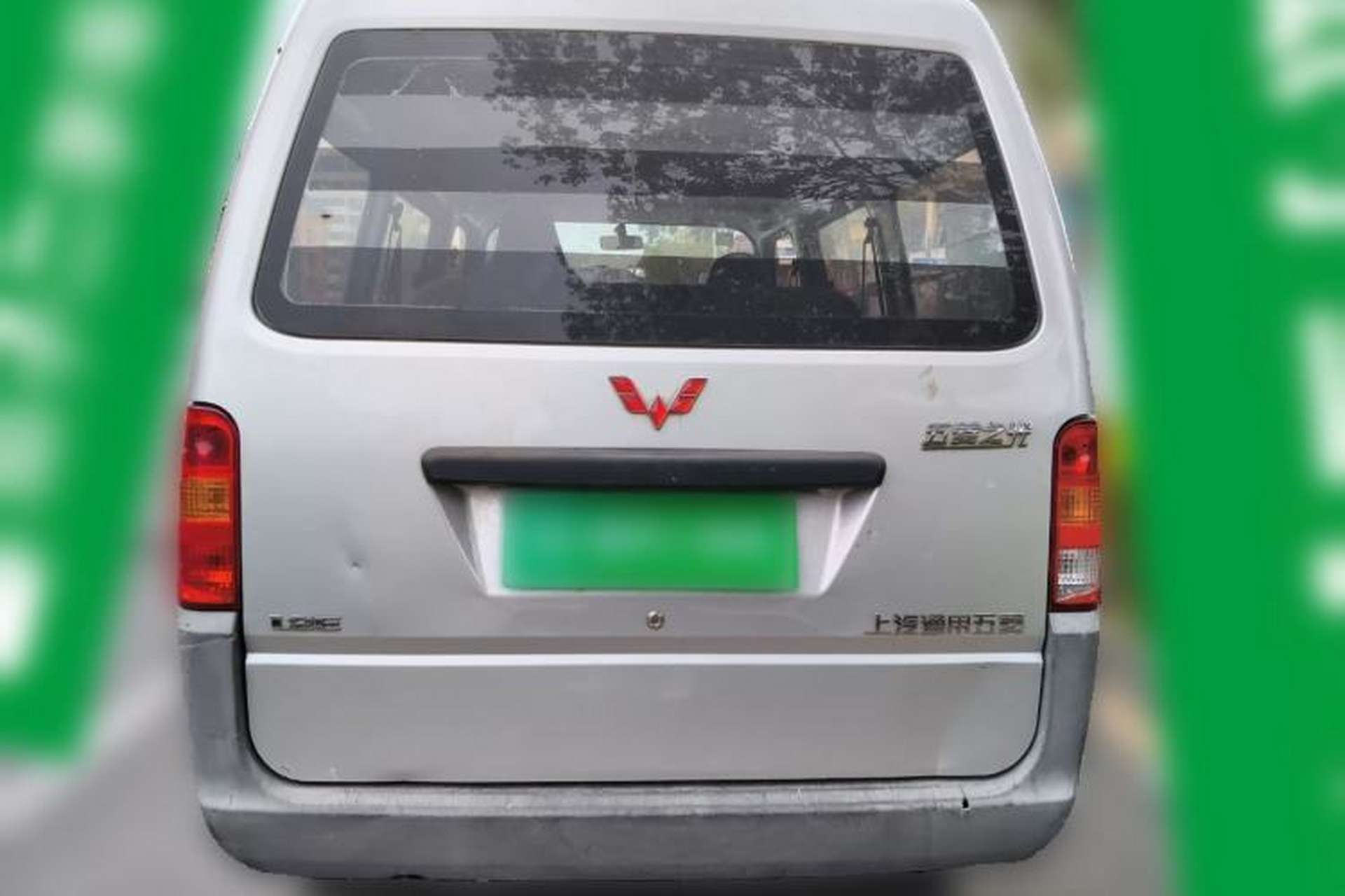 Used Wuling Zhiguang 2019 1.2L Van Utility Model 5-Seater Rear