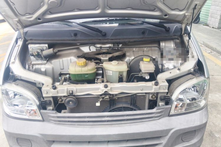 Used Wuling Zhiguang 2020 1.2L Van Utility Model China VI Emission Standard 2 Seats LSI Engine Bay