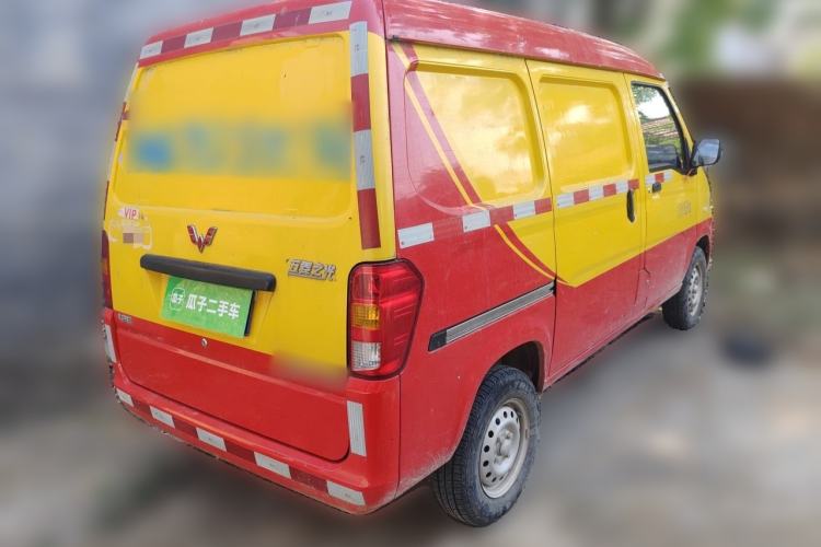 Used Wuling Zhiguang 2020 1.2L Van Utility Model China VI Emission Standard 2 Seats LSI Rear Right 45 Deg