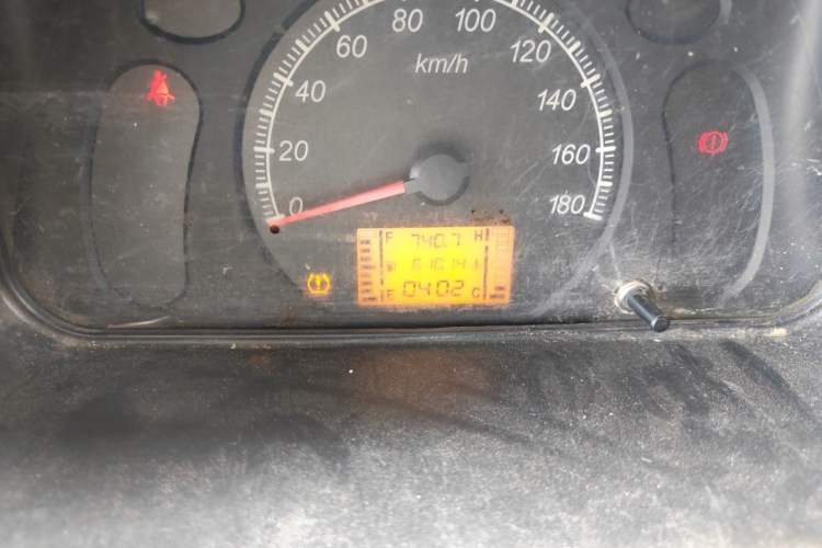 Used Wuling Zhiguang 2020 1.2L Practical Model China VI LSI Odometer Close Up