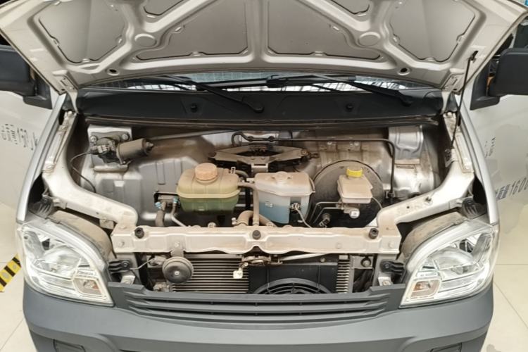Used Wuling Zhiguang 2020 1.2L Van Utility Model China VI Emission Standard 2 Seats LSI Engine Bay