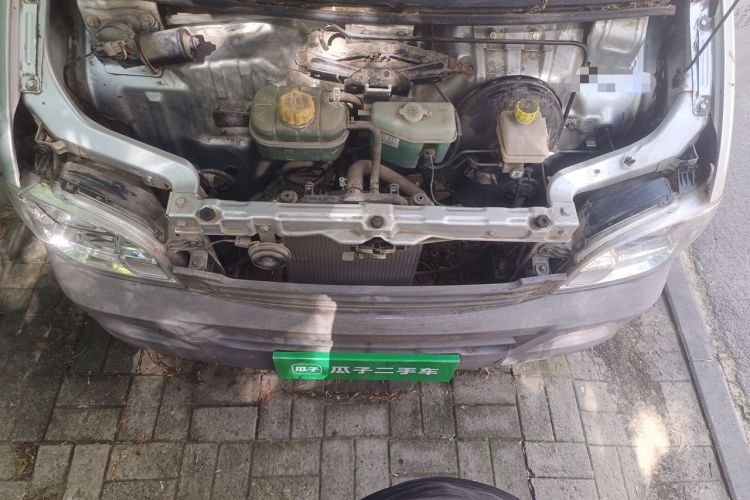 Used Wuling Zhiguang 2020 1.2L Van Utility Model China VI Emission Standard 2 Seats LSI Engine Bay