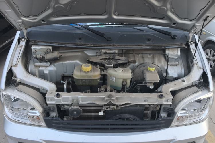 Used Wuling Zhiguang 2020 1.2L Van Utility Model China VI Emission Standard 2 Seats LSI Engine Bay
