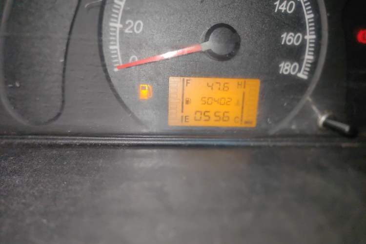 Used Wuling Zhiguang 2020 1.2L Practical Model China VI LSI Odometer Close Up