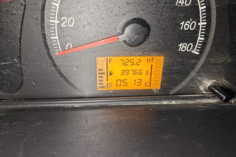 Used Wuling Zhiguang 2020 1.2L Practical Model China VI LSI Odometer Close Up