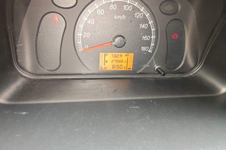 Used Wuling Zhiguang 2020 1.2L Practical Model China VI LSI Odometer Close Up