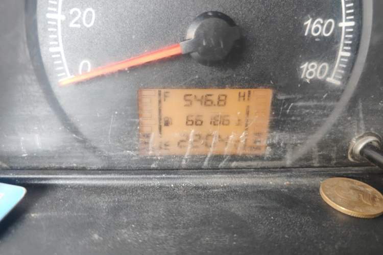 Used Wuling Zhiguang 2020 1.2L Practical Model China VI LSI Odometer Close Up