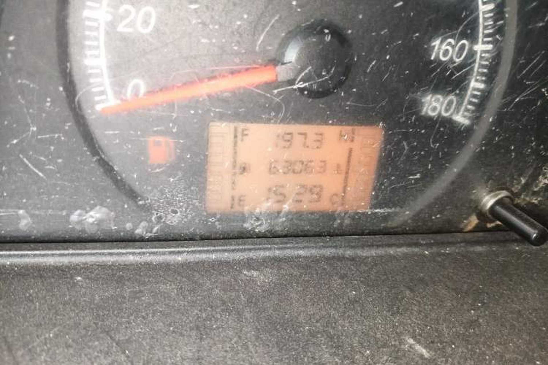 Used Wuling Zhiguang 2020 1.2L Van Utility Model China VI Emission Standard 2 Seats LSI Odometer Close Up