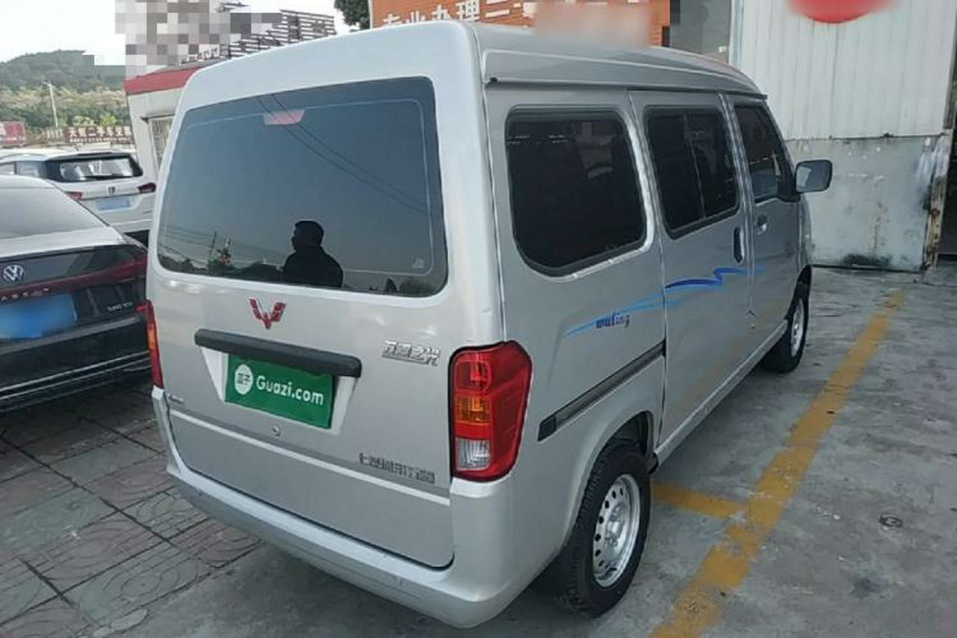 Used Wuling Zhiguang 2020 1.2L Practical Model China VI LSI Rear Right 45 Deg