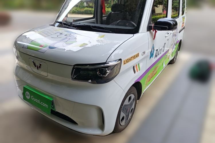 Used Wuling Zhiguang New Energy 2025 Model 305km Ambitious Edition Guazi used car, China used car export, Used car for sale, Used Wuling cars, Cheapest cars for sale, Electric vehicle, New energy car