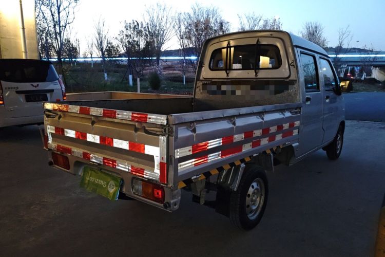 Used Wuling Zhiguang Small Truck 2016 1.2L Double-Cab LSI Rear Right 45 Deg
