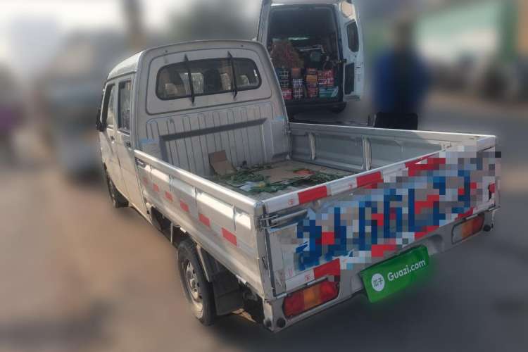 Used Wuling Zhiguang Small Truck 2020 1.2L Double Cab Rear Left 45 Deg