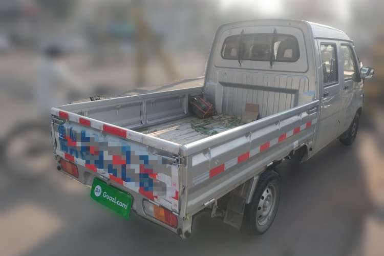 Used Wuling Zhiguang Small Truck 2020 1.2L Double Cab Rear Right 45 Deg