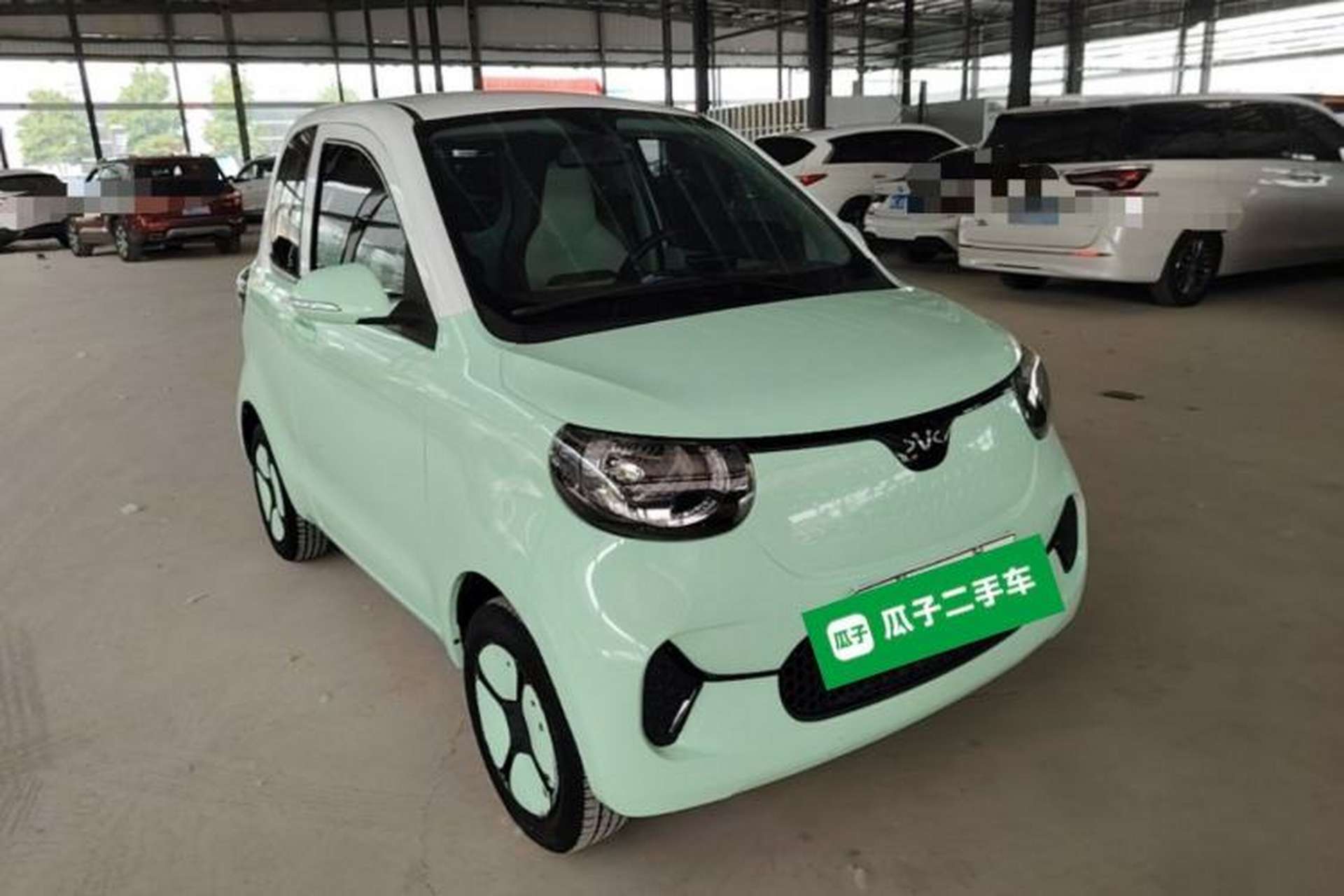 Used Xiaohu EV 2021 FOR-Two Little Cute Tiger Lithium-Ion Battery Front Right 45 Deg