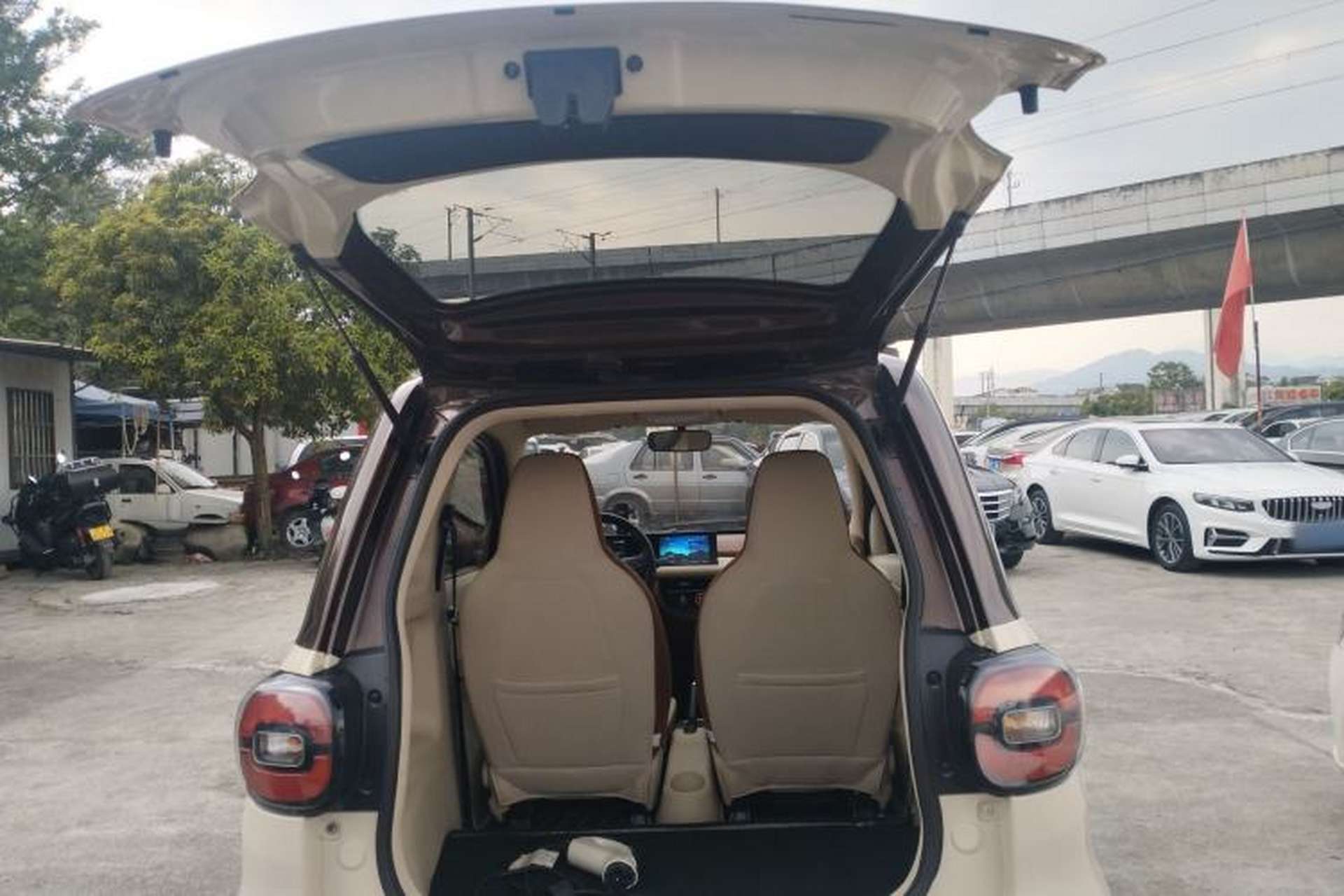 Used Xiaohu EV 2021 FOR-Two Little Cute Tiger Lithium-Ion Battery Trunk