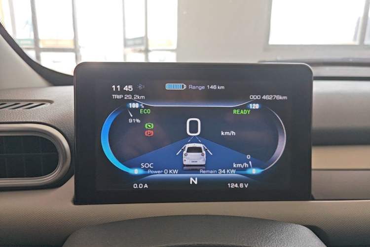 Used Xiaohu EV 2021 FOR-Four Guai Guai Hu Three-Cell Lithium Instrument Cluster