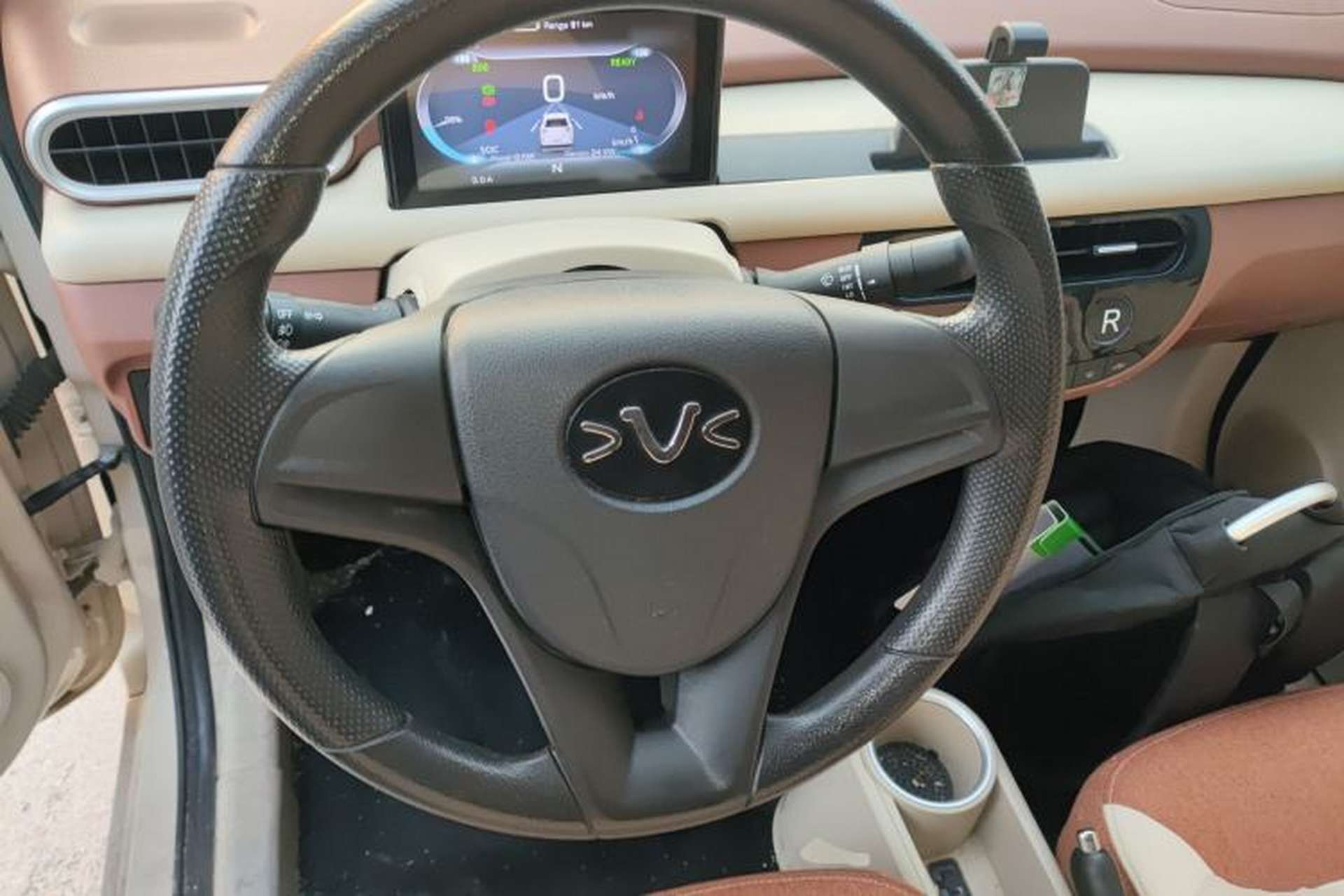 Used Xiaohu EV 2022 FOR-Four Goodie Tiger Ternary Lithium Steering Wheel