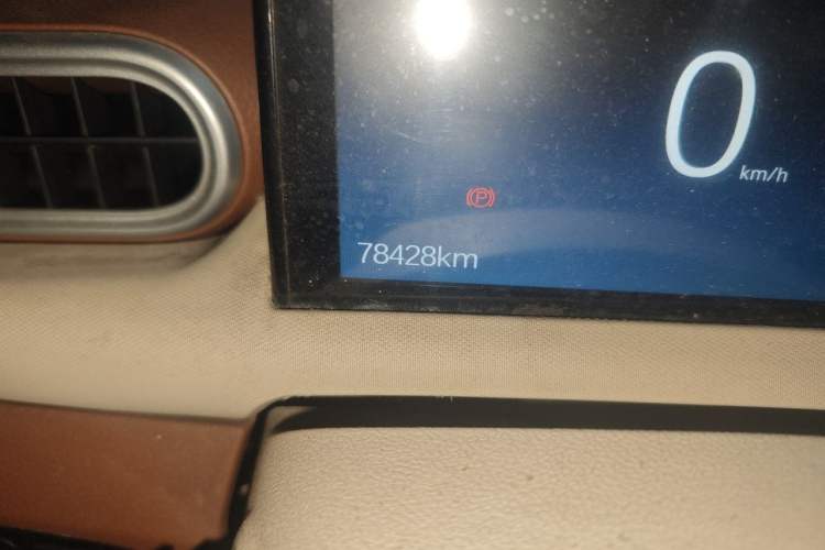 Used Xiaohu EV 2022 FOR-Four Goodie Tiger Ternary Lithium Odometer Close Up