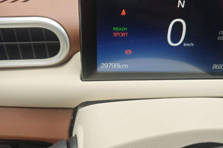 Used Xiaohu EV 2022 FOR-Four Goodie Tiger Ternary Lithium Odometer Close Up